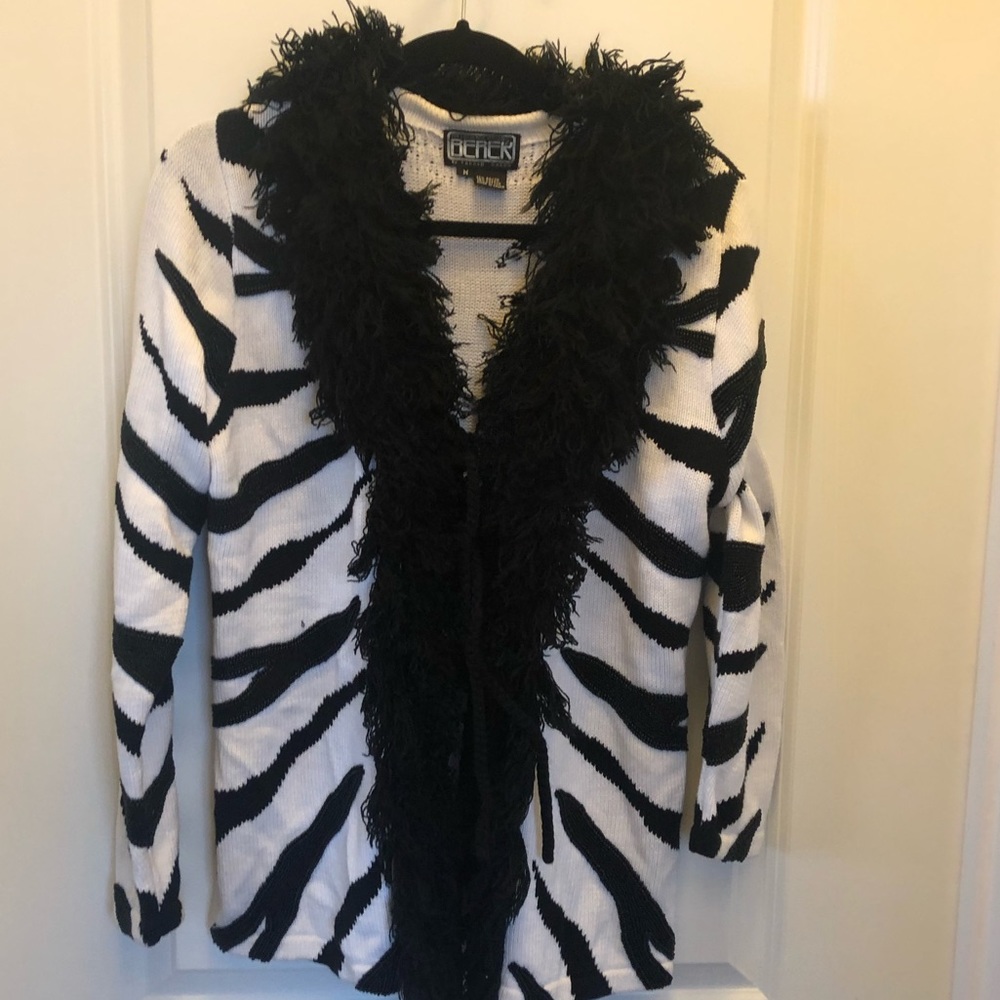 Tie front sweater